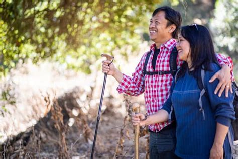 Mature Filipino Couple Hiking Photos By Canva