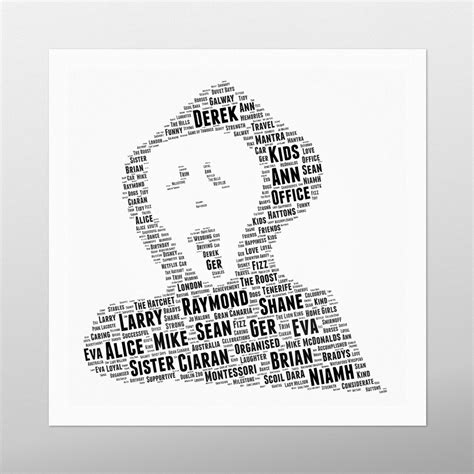 Scream by wordbird.ie | Personalised Word Art Prints | Movie Gift