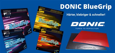 ᐅ Donic Blue Grip - die Beläge mit Schnittgarantie