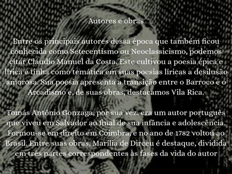 Principais Autores E Obras Do Arcadismo - 9