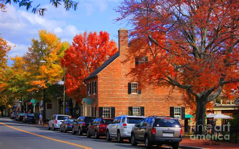 Main Street in Middleburg Virginia Photograph by Ola Allen - Pixels