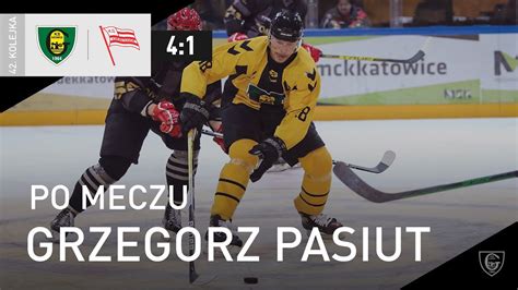 Grzegorz Pasiut Po Meczu Gks Katowice Comarch Cracovia