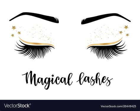 Lashes Royalty Free Vector Image VectorStock