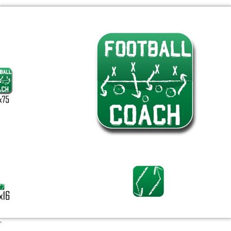 Football Coach Logo Logo Design Contest