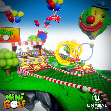 Artstation Mini Golf Professional Work