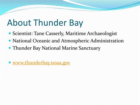 PPT - Thunder Bay Shipwrecks PowerPoint Presentation, free download ...