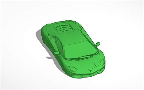 3D design Lamborghini | Tinkercad