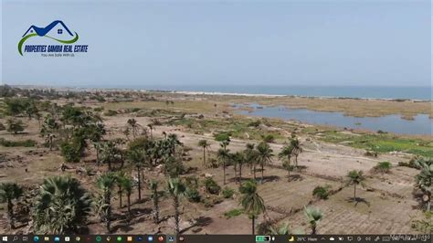 Drone Shot Of New Sanyang Seaside Plots Out Now Gambia Sanyang