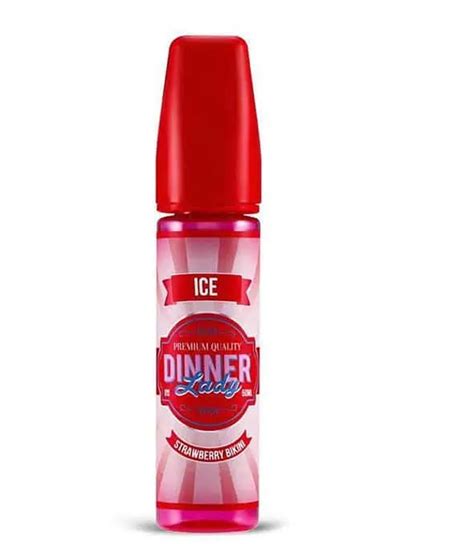 Dinner Lady Ice Strawberry Bikini Vape