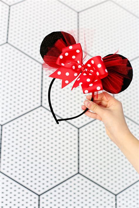 Diy Minnie Mouse Bow Costume Sugar Bee Crafts