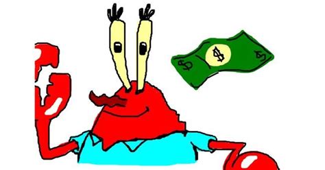 Drawing of Mr. Krabs (spongebob) by bandito - Drawize Gallery!