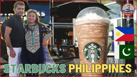 Experience Starbucks Lipa City Batangas Philippines Enjoying