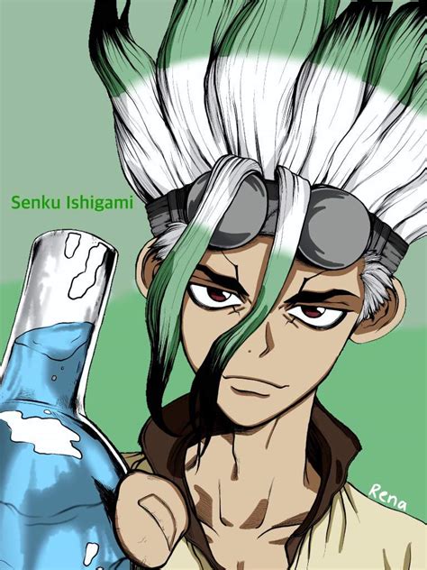 dr. stone manga panel fanart: senku ishigami. 🍃 | 🔸German Anime🔸 Amino