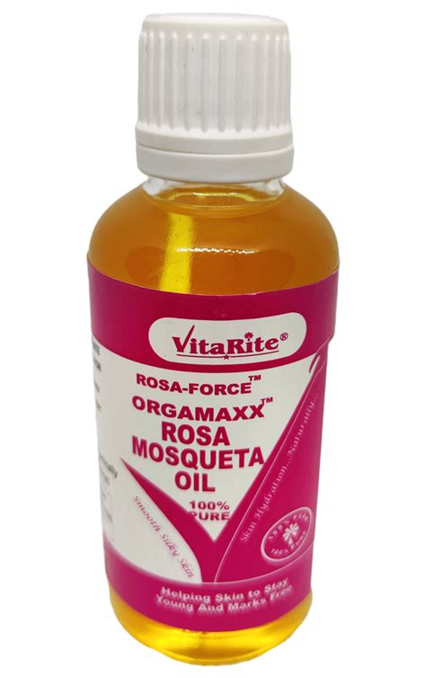 ROSA -FORCE ROSA MOSQEUTA OIL 100% PURE OIL 50ml - VitaRite Vitamins ...