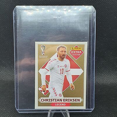 Panini Fifa World Cup Qatar World Cup Legend Christian Eriksen