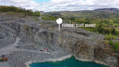 Vermont Slate Quarry Dji Mavic 2 Pro Virginia Slate Company Youtube