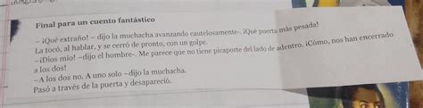 Por Qu Se Asust El Hombre Por Qu La Muchacha Dijo Que Solo