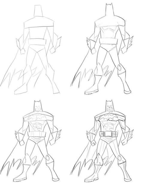 How To Draw Batman Drawing Superheroes Batman Drawing Character