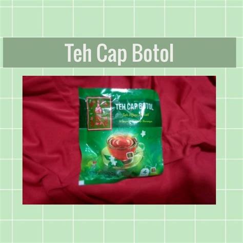 Jual Teh Cap Botol Saset Renceng Isi Pcs Shopee Indonesia