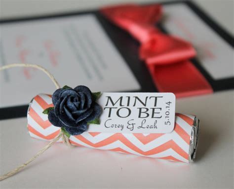 These Mint To Be Wedding Favors Are The Sweetest Emmaline Bride