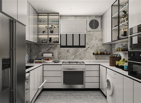 MODERN KETCHEN DESIGN WITH COFFEE CORNER :: Behance