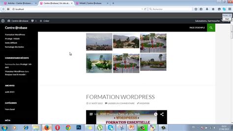 0318 Publier Un Article Dans WordPress YouTube