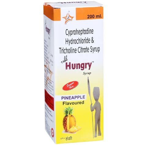 Buy Hungry Pineapple Flavour Sugar Free Syrup 200 Ml In Wholesale