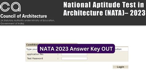 Nata Answer Key 2023 Released For Test 2 Get Direct Link Here