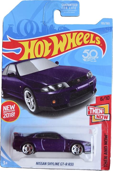 Amazon Hot Wheels Nissan Skyline GT R Then And Now Toys Games