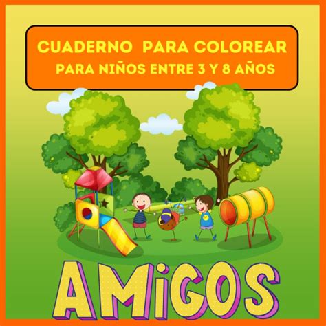 Buy Libro de colorear para niños de 3 a 8 años Amigos 40