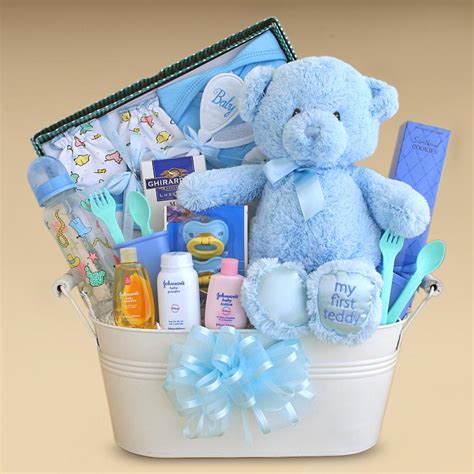 Gift Baskets Created : Baby Boy Gift Basket