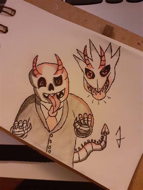 Devil Sans Fanart Au Autoral Terror Under The Bed Amino