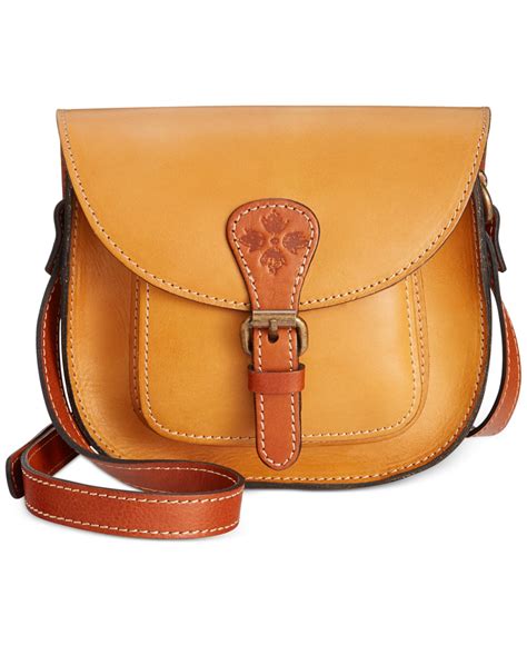 Lyst Patricia Nash Argos Crossbody In Natural