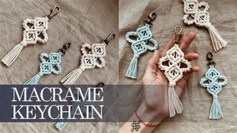 DIY: Как Быстро сделать Крутой брелок Макраме | MACRAMESSAGE | Дзен