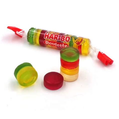 Gum Rolls Fruits Haribo 25g Maison Chuques Allard