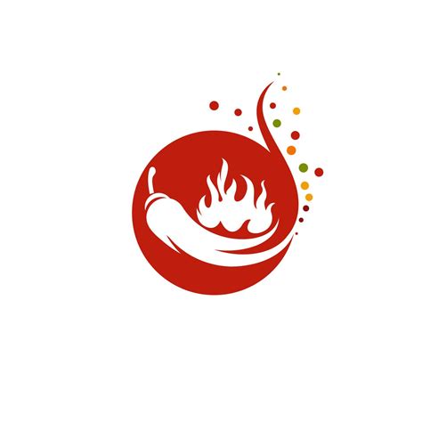 Red Hot Natural Chili Icon Vector Illustration Vector Art At Vecteezy