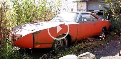 An Incredible Barn Find Dodge Charger Daytona Muscle Car Dodge