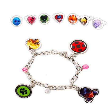 Buy Miraculous Ladybug Jewelry Set For Girls Bundle With Miraculous