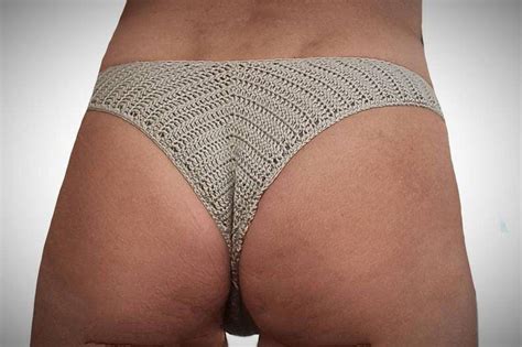 Men Bikini Crochet Swimsuit Sexy Beach Bottom Cotton Hand Etsy