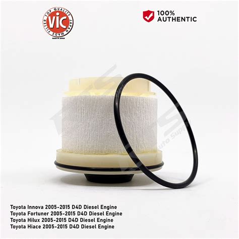 Vic Fuel Filter F For Toyota Innova Fortuner Hilux Hiace