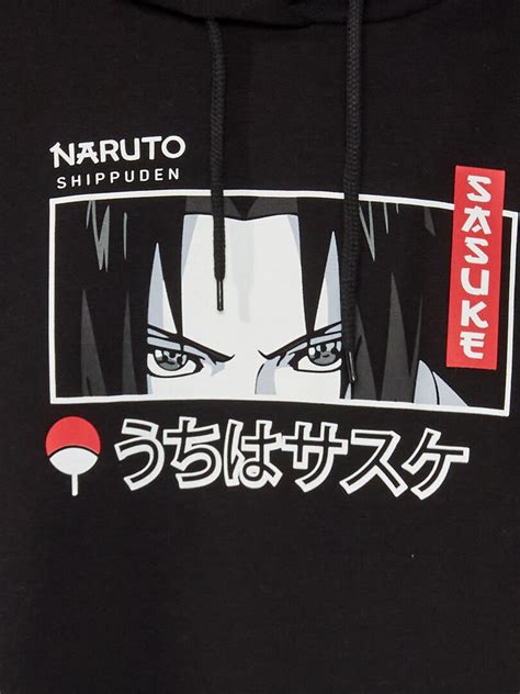 Sweat En Molleton Naruto Noir Kiabi