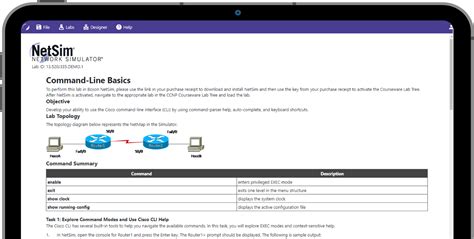 Ccna Network Simulator Router Simulator Netsim