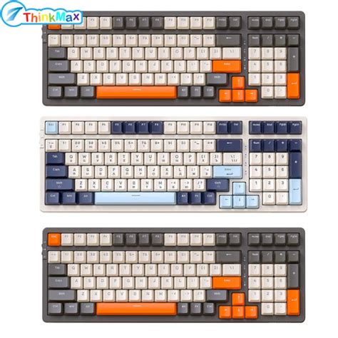 K8 Gaming Keyboard 2 4G Wireless Keyboard Hot Swappable Mechanical Keyboard With RGB