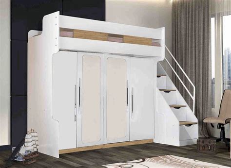 Hochbett für Kinder mit Treppe | TrauM-Moebel.com