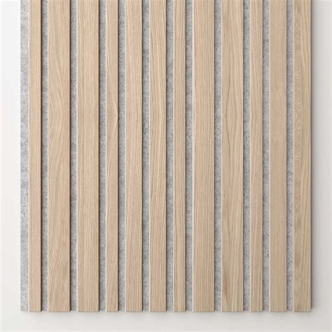 Diamond Oak Barcode Grey RecoSilent Acoustic Felt WallRibbon