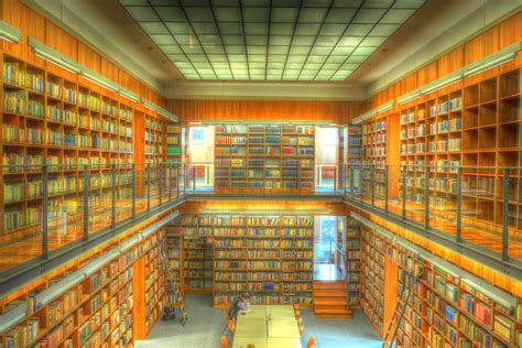 Library in Goethe University Frankfurt, Germany : r/AccidentalWesAnderson