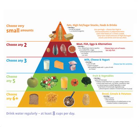 Printable New Food Pyramid