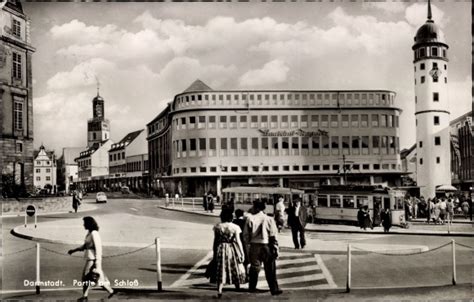 Ansichtskarte Postkarte Darmstadt In Hessen Partie Am Akpool De