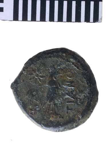 Coin Copper Teanum Sidicinum Campania Italy Circa Bc