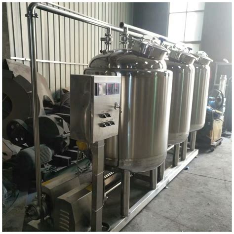 Stainless Steel Clean In Place System CIP Cleaning Machine Station